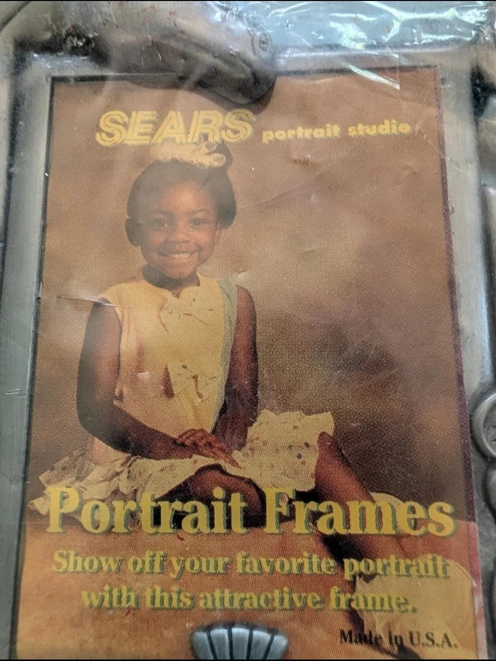 Sears Kids Unicorn Portrait Frame - Silver